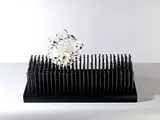 Huang Ming-chu, Ideal Residence, 2010, Silver, dark iron, beech
