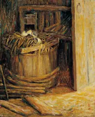 Corner by Cheng Mao-huang, 1990, Oil on canvas, sold Oct 2003