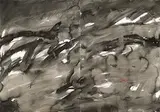 T'ang Haywen, Composition (Diptych), Ink and color on paper