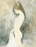 Bernard Charoy, Claire nue, 2007, Oil on canvas