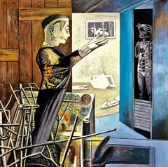 Hwang Jyi, Player, 1995-1999, Oil on canvas