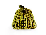 Yayoi Kusama, I Carry on Living with the Pumpkins, 2013, FRP, urethane paint