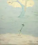 Yang Din, Thé au Sahara, 2007, Acrylic on canvas