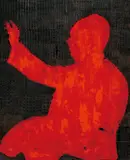 1966 by Huang Gang, 2007, Mixed media on board, sold Dec 2007