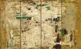 Xu Jiang, Autumn Rock, 1993, Oil on canvas