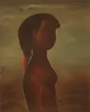 Orlando Teruz, Nude, 1979, Oil on canvas