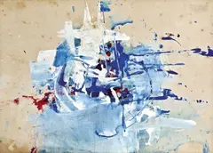Li Zhong-Sheng, Abstract, Watercolor on paper