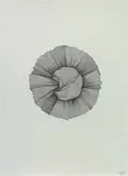 Chen Xi, Untitled IPD 2010-01, 2010, Ink pen drawing on layered xuan paper