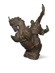 Ren Zhe, Ready for Action, 2007, Bronze, ed. AP1