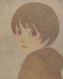 Ryuzo Satake, Somebody's Child, 2013, Mineral paint on paper board