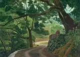 Lien Chien-hsing, Landscape, 1999, Oil on canvas