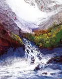Jan Chin-shui, Glacial Waterfalls