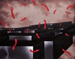 Kuo Wei-kuo, Levitation, 1993, Oil on canvas