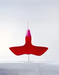 Michell Hwang, Leap 2000, 2000, Fiber glass on iron and glass