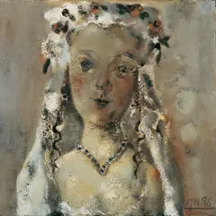 Xia Junna, Wedding, 1996, Oil on canvas