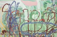 Sacha Jafri, Field of Dreams, 2004-2005, Mixed media on canvas