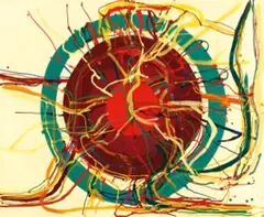 Atsuko Tanaka, Untitled, c. 1965-1966, Acrylic on canvas