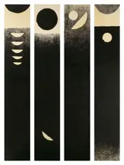 Chen Ting-Shih, Day and Night #49-52, 1980, Lithograph, edition of 10/40