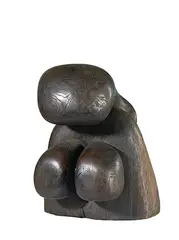 Wang Keping, Woman, 2003, Cedarwood sculpture