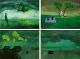 Cheng Tsai Tung, Lingering Clouds (A set of 4)