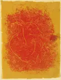 Sanyu, Doe, 1946, Etching on paper