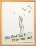 Yoshitomo Nara, 2000 Light Years from the War, 2002, Coloured pencil on paper