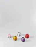 Pumpkins (a set of 5) by Yayoi Kusama, 2002, Porcelain, edition no. 100/130, sold Jun 2013