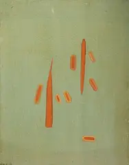 Ho-Kan, Untitled, 1964-1965, Oil on canvas