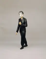 Xiang Jing, Total Blackness, 2005, Fiber glass, painted, numbered 2/6