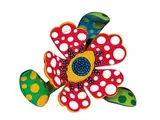 Yayoi Kusama, Flowers - That Bloom at Midnight, 2009, FRP, metal, all-weather urethane Paint
