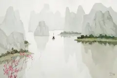 Pang Jiun, Guilin, 2009, Oil on canvas