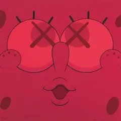 Kaws, Kawsbob, Red, 2011, Screenprint, ed. 86/100
