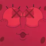 Kaws, Kawsbob, Red, 2011, Screenprint, ed. 86/100