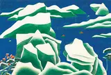 Yuan Jai, Winter, 2006, Gouache on silk