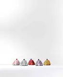 Pumpkins Serie 4 (a set of 5) by Yayoi Kusama, 2002, Limoges porcelain, edition of no. 87/130, sold Jun 2018