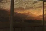 Huang Ming-chang, Golden Fields with Sunset No. 3, 1991-1992, Oil on canvas