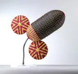 Kim Ji-min, The Mickey Bomb, 2008, Mixed media and lables