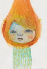 Drawing 18-13 by Moe Nakamura, 2018, Mixed media on Paper, offered Dec 2023