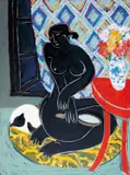 Liang Yifen, Black Beauty, 1996, Oil on canvas