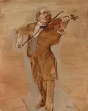 Claude Weisbuch, Vibrato, Oil on canvas