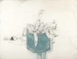 Wang Tzu-Ting, Being Together II, 2009, Acrylic and charcoal on canvas