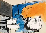 Li Zhong-Sheng, Abstract, Mixed media on paper