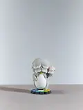 Takashi Murakami, Jellyfish Eyes Lucor Kurage sculpture (Luxor & Kurage-bo), 2014, 3D Plaster Printing, edition no. 150/300