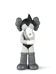 Astro Boy (Gray) by Kaws, 2013, Painted cast vinyl, edition of 500, sold Dec 2017