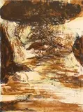 Elegy on Jean-Mari by Zao Wou-ki, 1978, Lithograph, sold Jul 2020