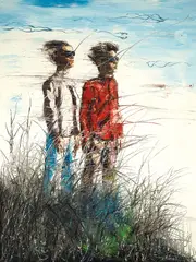 Zeng Fanzhi, Sky Series - Distant View, 2005, Oil on canvas