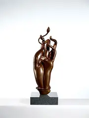 Mudra by Lee Kuang-Yu, 1999, Bronze, edition no. 6/6, sold Jun 2015