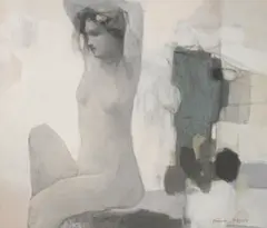 Masahide Kobayashi, Nude, c. 1994, Oil on canvas