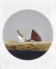 Liu Gu Ping, Shell, 2013, Oil on canvas