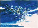 Untitled by Zao Wou-ki, 1998, lithographs edition no. 12/99, sold Jun 2016